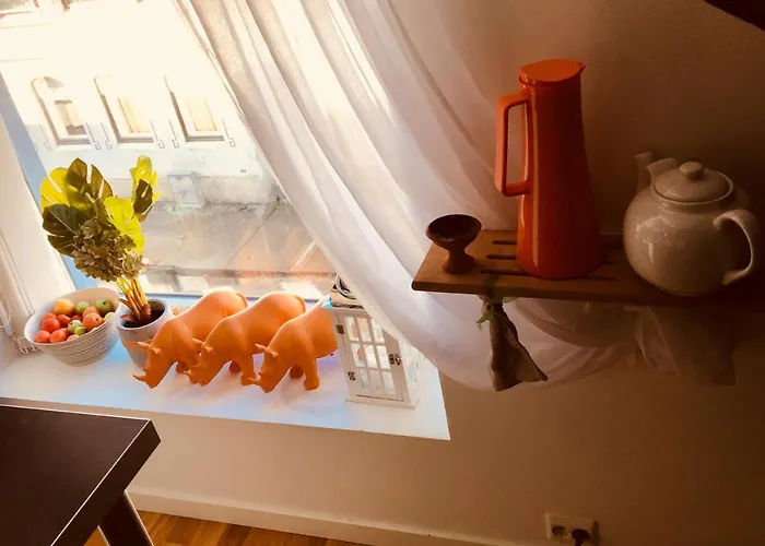 Downtown Loft With Shared Bathroom Quarto em Acomodações Particulares Ålesund